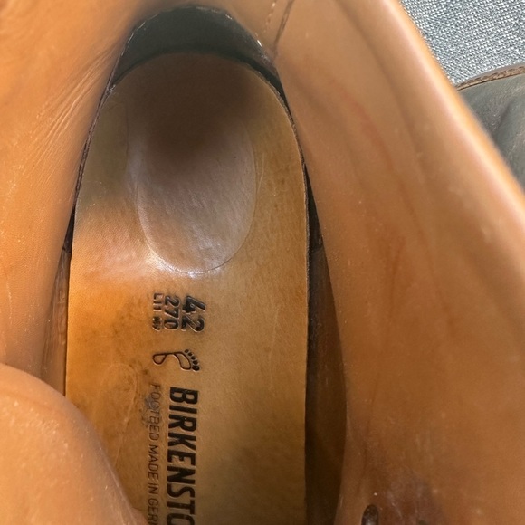 Birkenstock Jackson Brown Leather Boots with High-Top Design - Picture 5 of 5